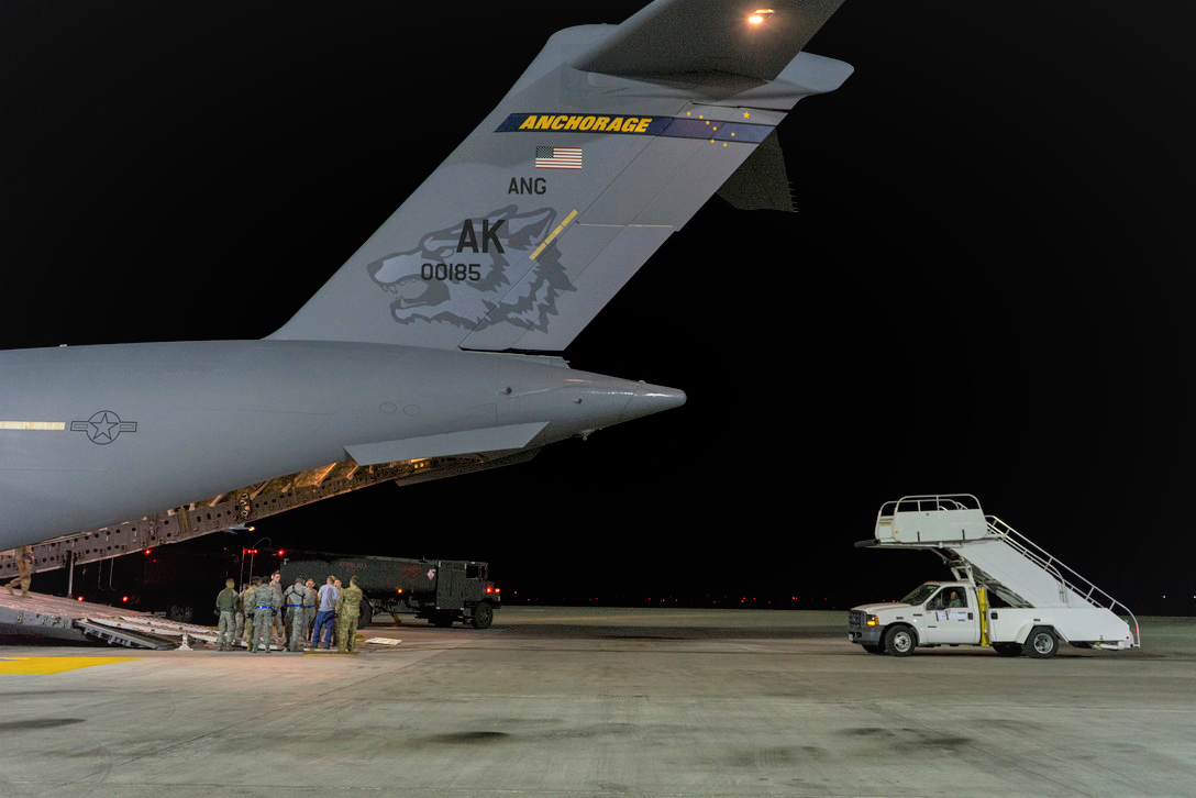 Aircraft on the ramp