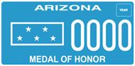 Medal of Honor Plate