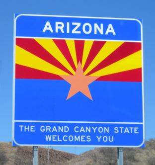 Arizona The Grand Canyon State Welcomes You