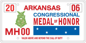 Medal of Honor Plate