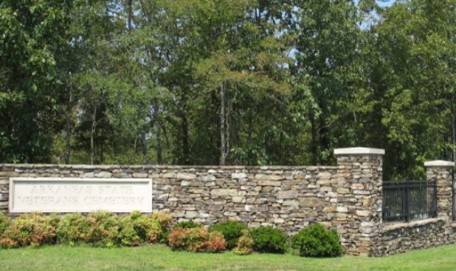 North Little Rock State Veterans Cemetery sign