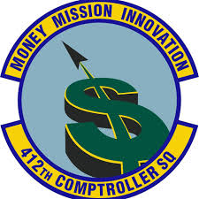 412th Comptroller SQ insignia