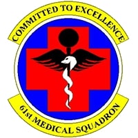 61st Medical Squadron insignia