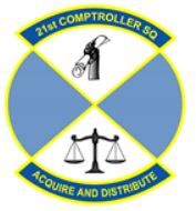 21st Comptroller Squadron logo