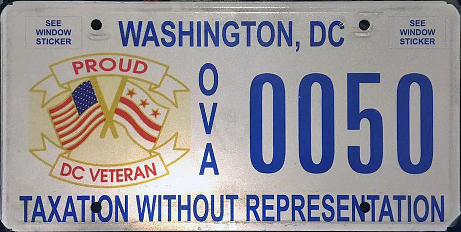 Veteran License Plate