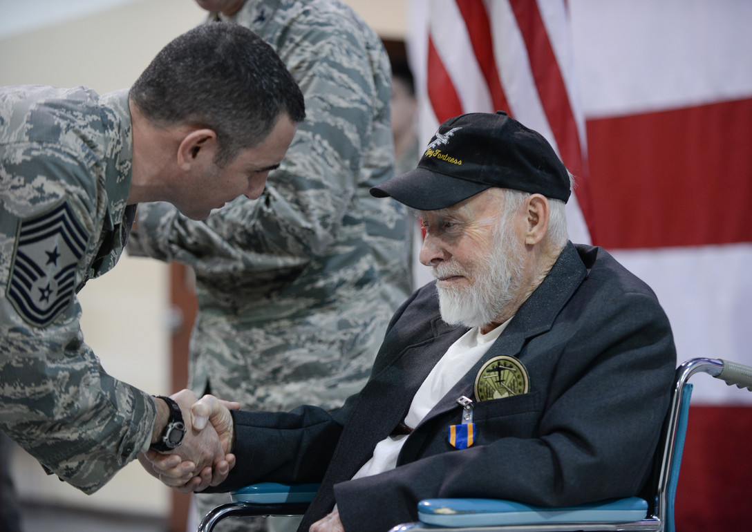 World War 2 Veteran being Honored