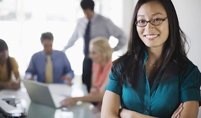 office personel around a conference table