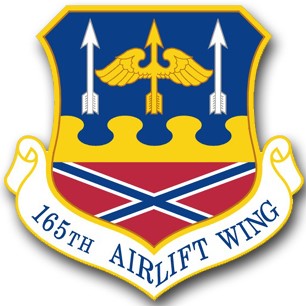 165th Airlift Wing insignia