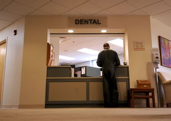 Dental clinic front desk
