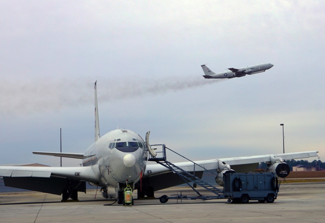 aircraft on the ramp