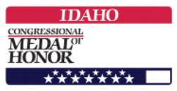 Idaho Medal of Honor Recipient License Plate