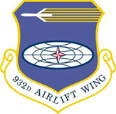 932nd Airlift Wing insignia