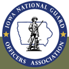 IA National Guard Officers Association logo