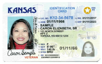 Kansas Veteran Drivers License