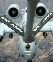 Air to Air Refueling of A10 Aircraft