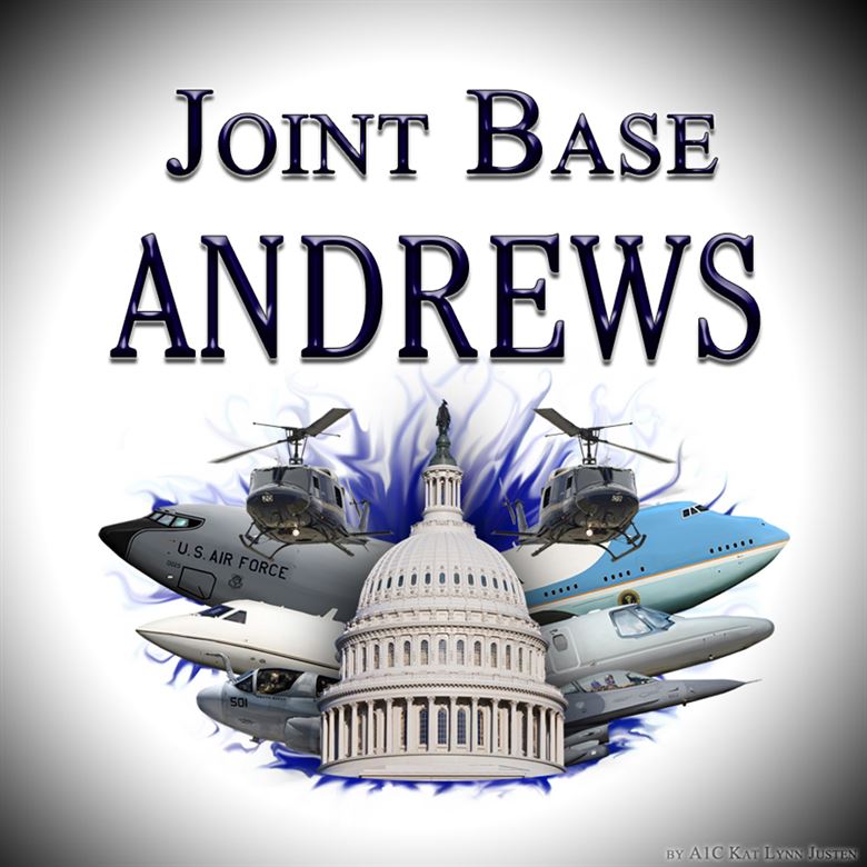 Joint Base Andrews sign