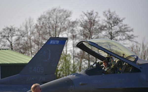 F15 with the canopy opening