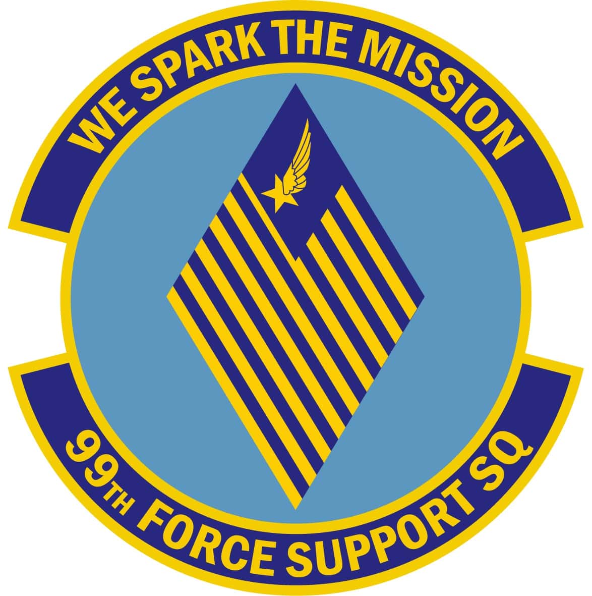 99th Force Support Squadron insignia