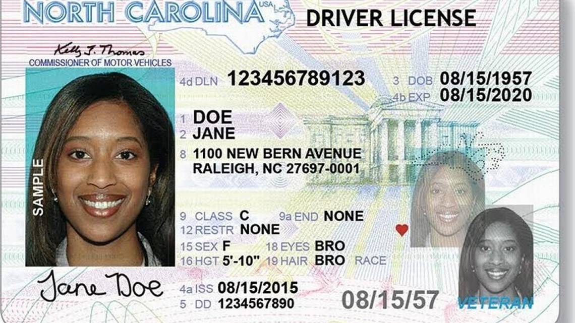 Drivers License with Veterans designation