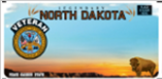 ND Veterans License Plate