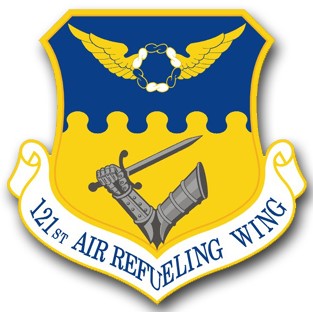 121st Air Refueling Wing insignia