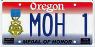 Medal of Honor Plate