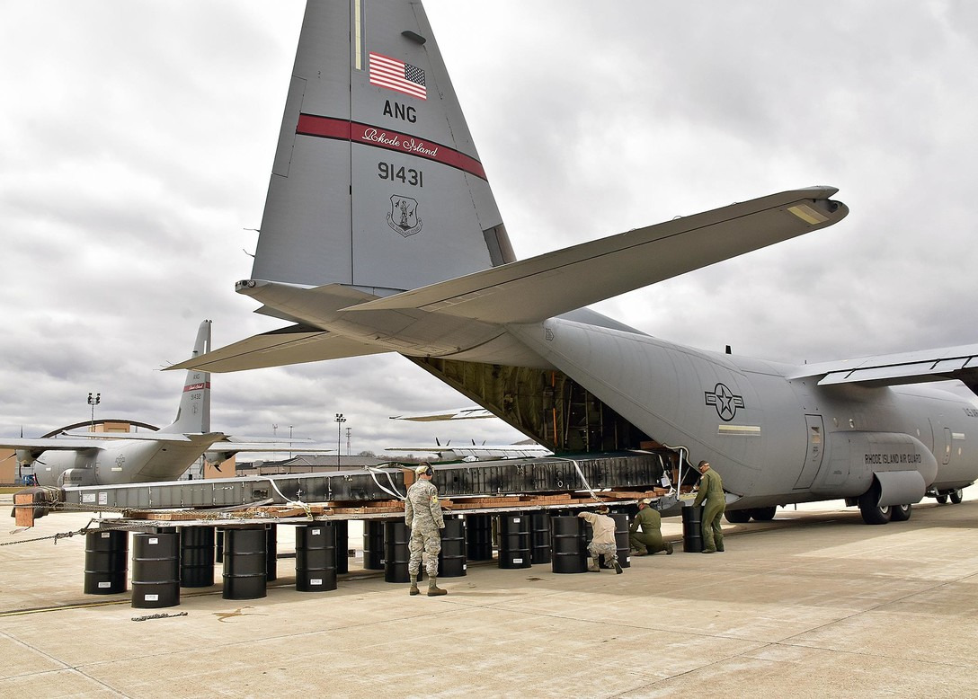 loading cargo on an aircraft