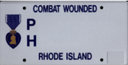Purple Heart License Plate