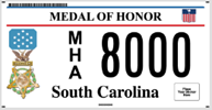 Medal of Honor Plate