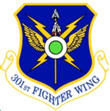 301st Fighter Wing insignia