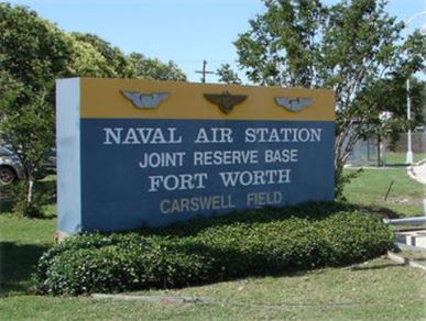 Naval Air Station Joint Reserve Base sign