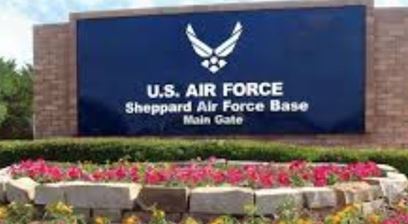 Sheppard Air Force Base sign