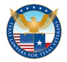 Texas Lawyers for Texas Veterans insignia