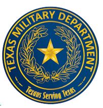 TX Military DEPT insignia