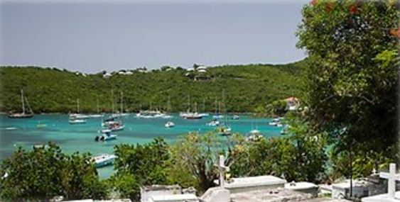 water inlet full of boats