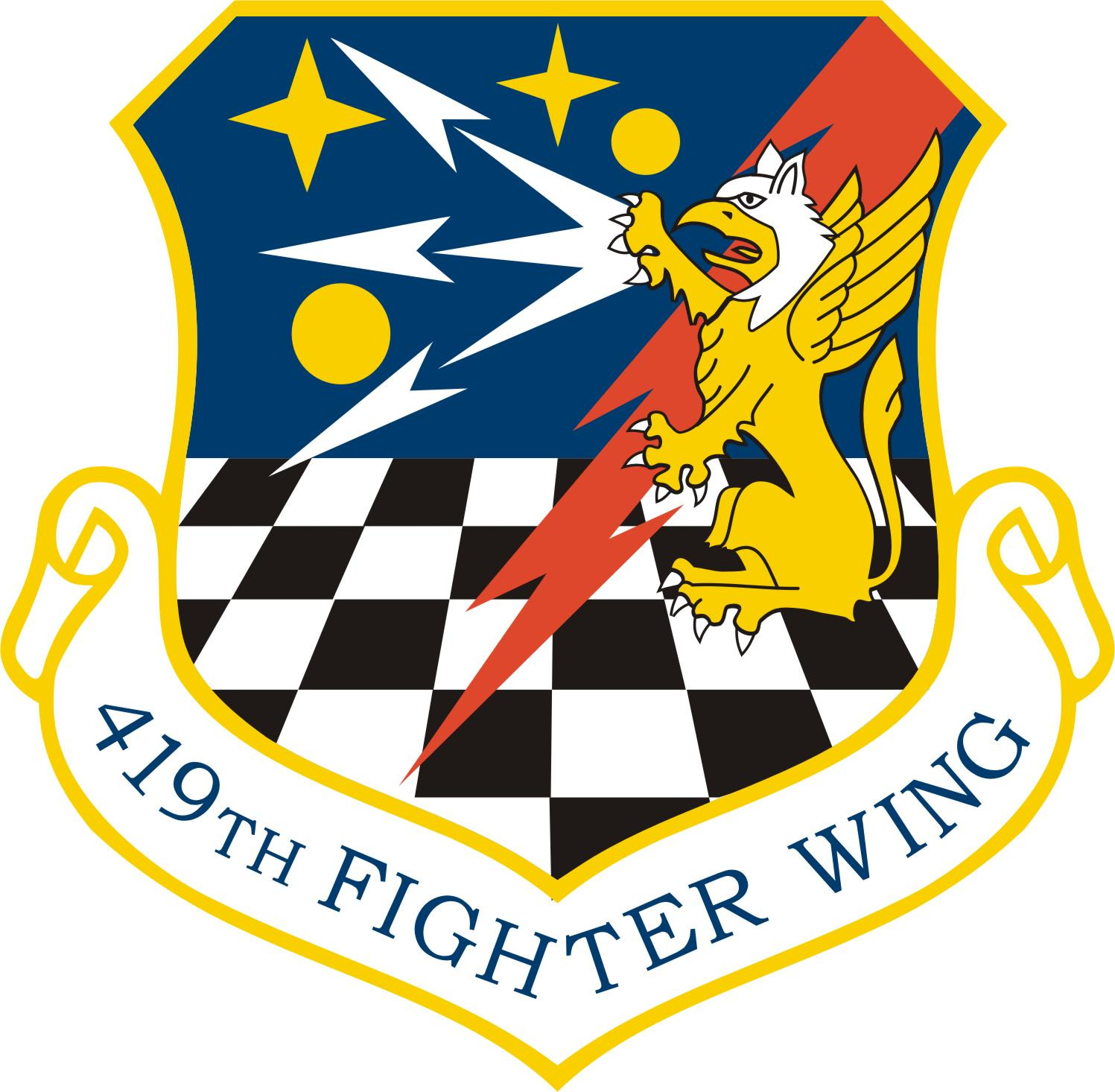 419th FW insignia