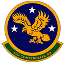 62nd Comptroller SQ insignia